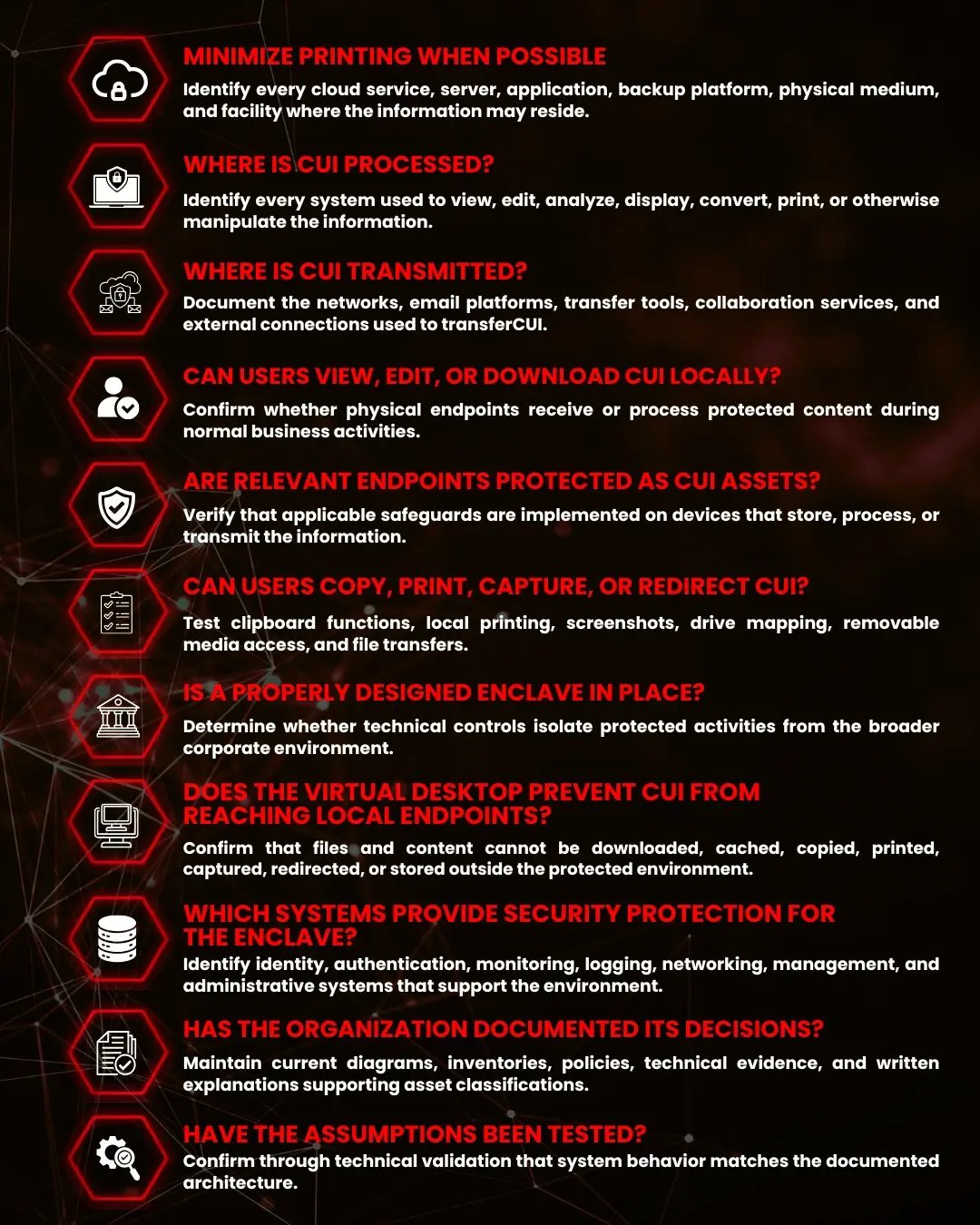 CMMC Scoping Checklist for Defense Contractors