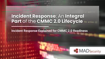 Incident Response: An Integral Part of the CMMC 2.0 Lifecycle 