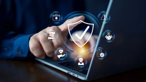 Blue and White Modern Securing Digital Infrastructure Presentation (4)