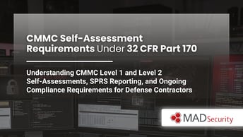 CMMC Self-Assessment Requirements Under 32 CFR Part 170