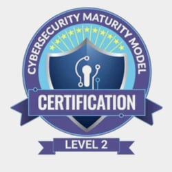Cybersecurity Maturity Model Certification Level 2 Badge