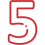 MAD red 5 five