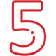 MAD red 5 five