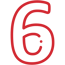 MAD red 6 six