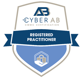 Cyber AB CMMC Registered Practitioner Certification Badge